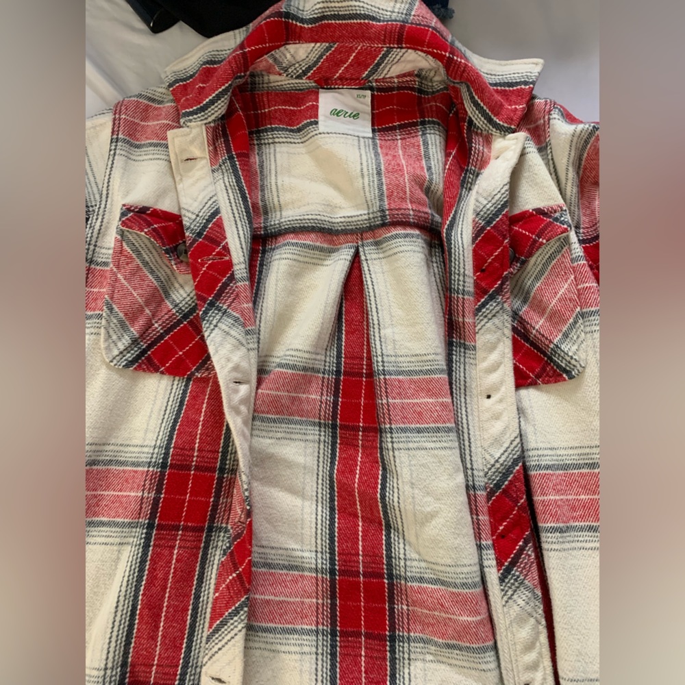 American Eagle Long Shacket